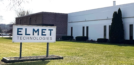 Building with Elmet Technologies sign out front